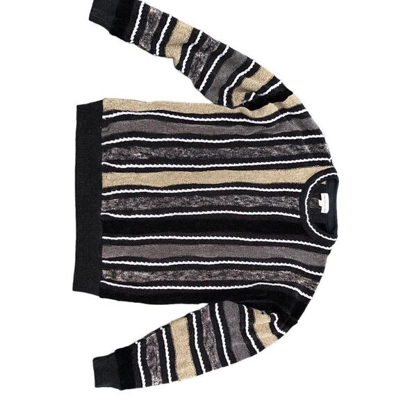 RARE Pronto Uomo Coogi Style Knit Sweater Large - Picture 4 of 6